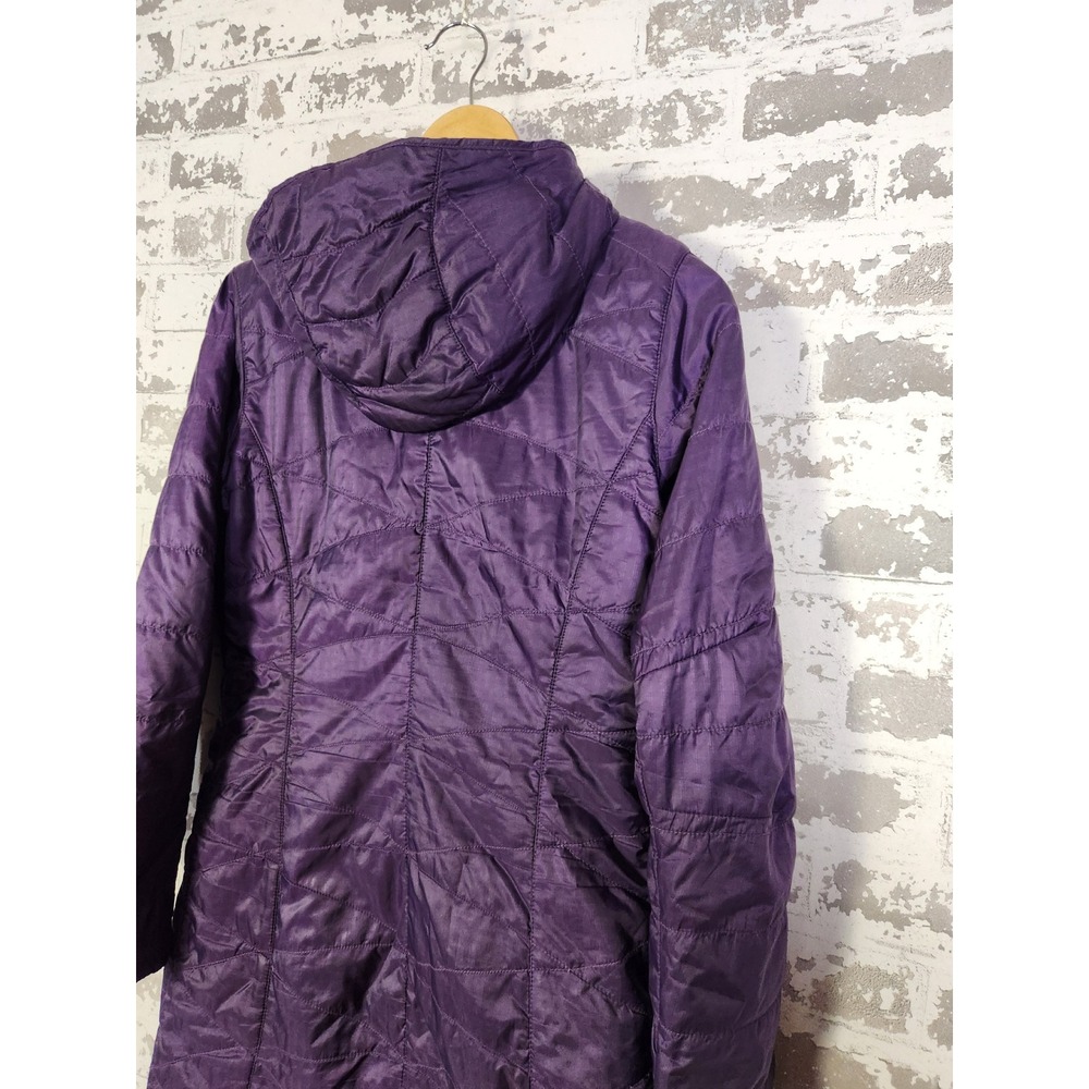 Columbia Omni Heat Insulated Hooded Parka Jacket Purple Women's XS Lightweight - Picture 10 of 16